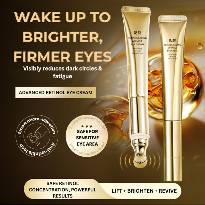 Navorium Advanced Retinol Eye Cream – Anti-Wrinkle, Dark Circles & Puffiness